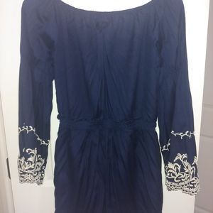 Navy romper